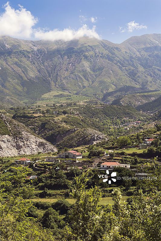 阿尔巴尼亚农田图片素材