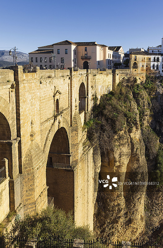 西班牙龙达的新桥图片素材