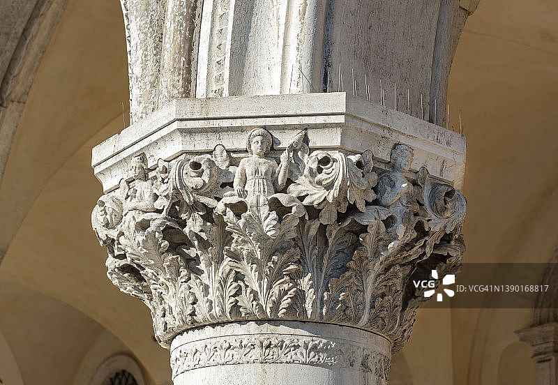 威尼斯总督宫图片素材