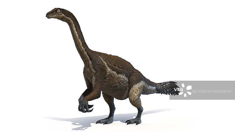 镰刀龙插画图片素材