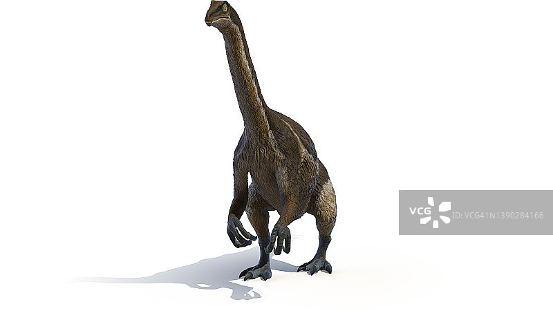 镰刀龙插画图片素材