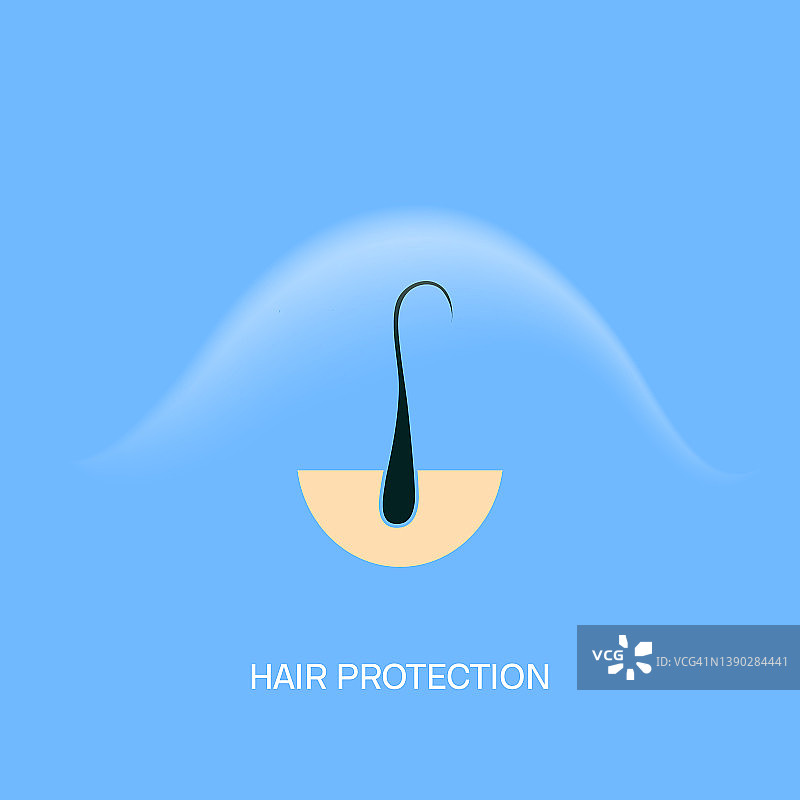 头发护理概念图图片素材