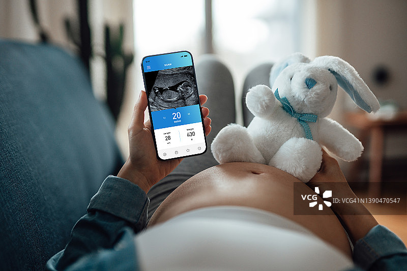 孕期保健与科技图片素材