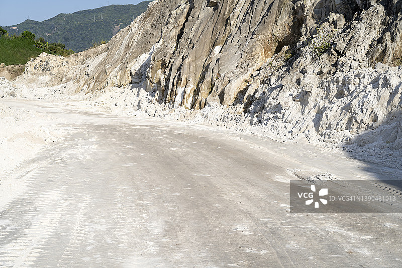 高岭土矿图片素材