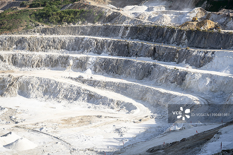 高岭土矿图片素材