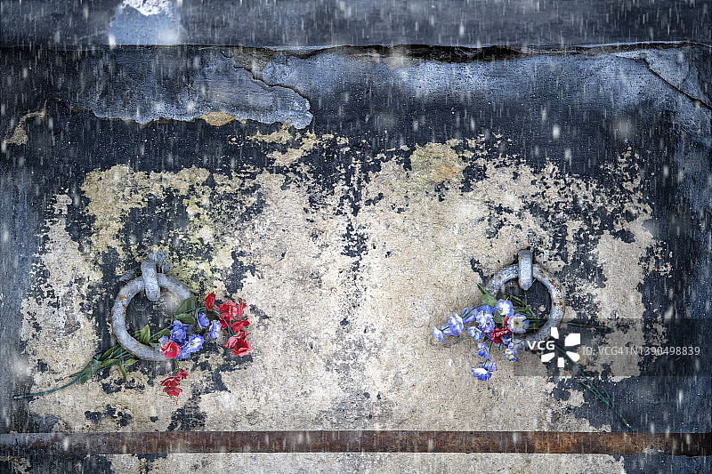 乌克兰公墓图片素材