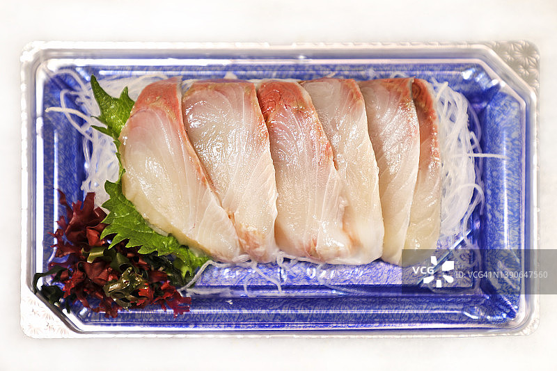 黄尾鰤鱼刺身（长崎养殖）图片素材