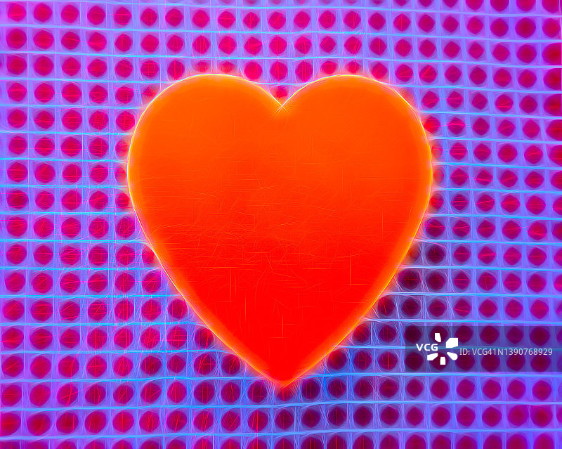 红色的心图片素材
