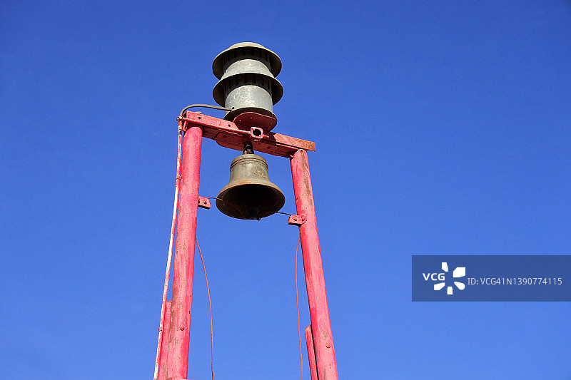 旧消防站的钟图片素材