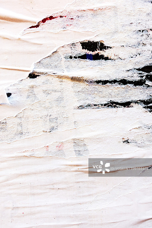 老式复古纸张发光中心与粗糙晕影图片素材