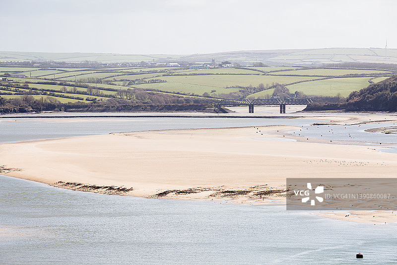 帕兹托附近骆驼河口景观图片素材
