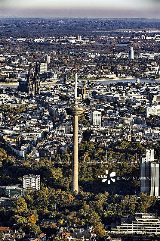 科隆电视塔：德国北莱茵-威斯特法伦图片素材