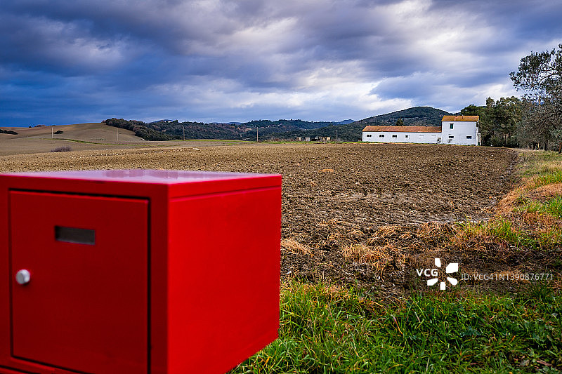 马里蒂马山区徒步旅行——意大利托斯卡纳比萨图片素材