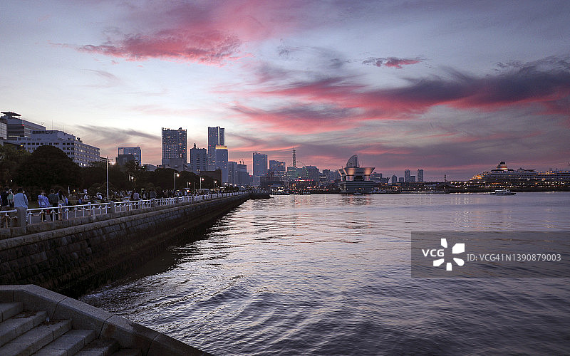 横滨山下公园图片素材