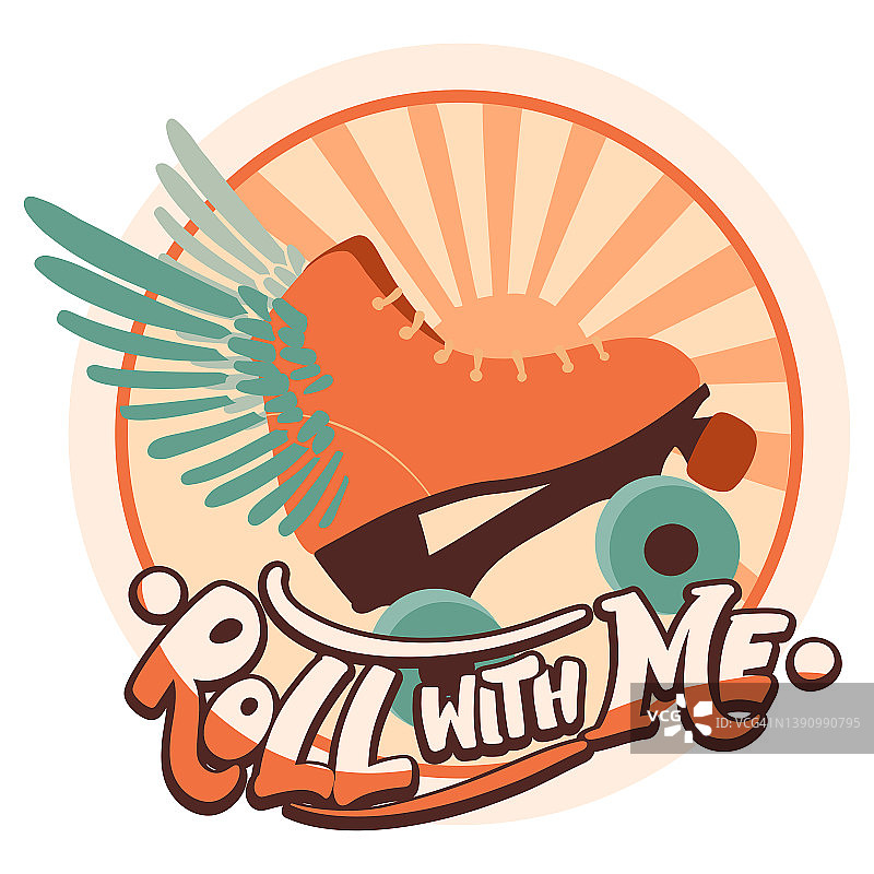 与我同行贴纸图片素材