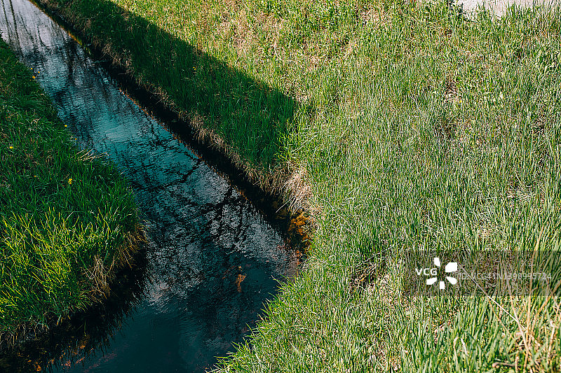 小溪流图片素材