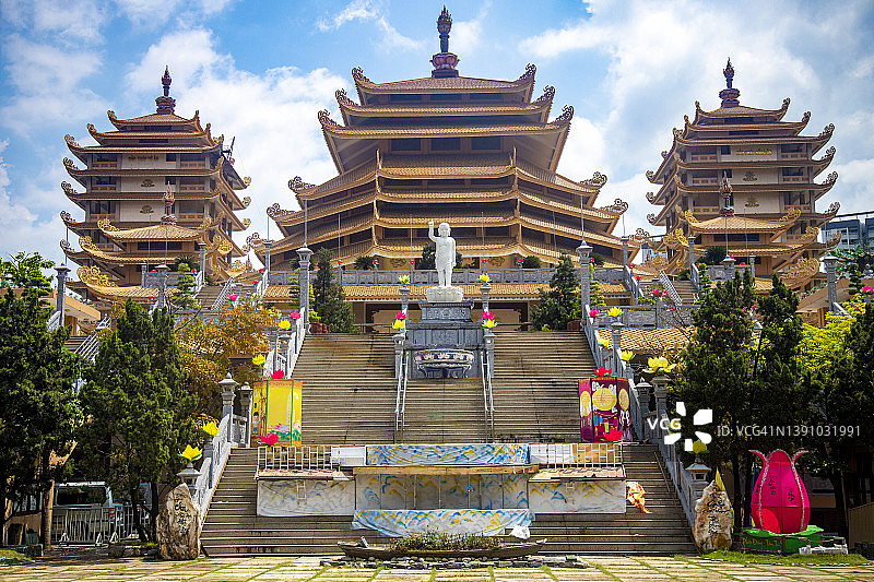 胡志明市明登光法院寺图片素材