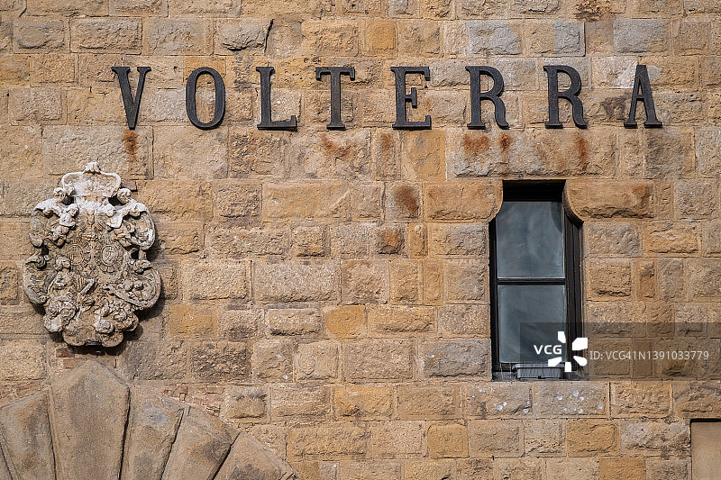 Volterra,比萨-托斯卡纳,意大利图片素材