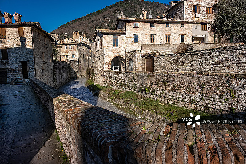 意大利翁布里亚古比奥图片素材