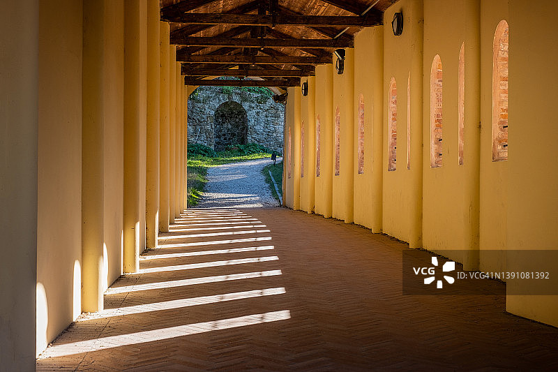 意大利翁布里亚古比奥图片素材