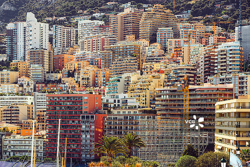 摩纳哥蒙特卡洛豪华住宅楼图片素材