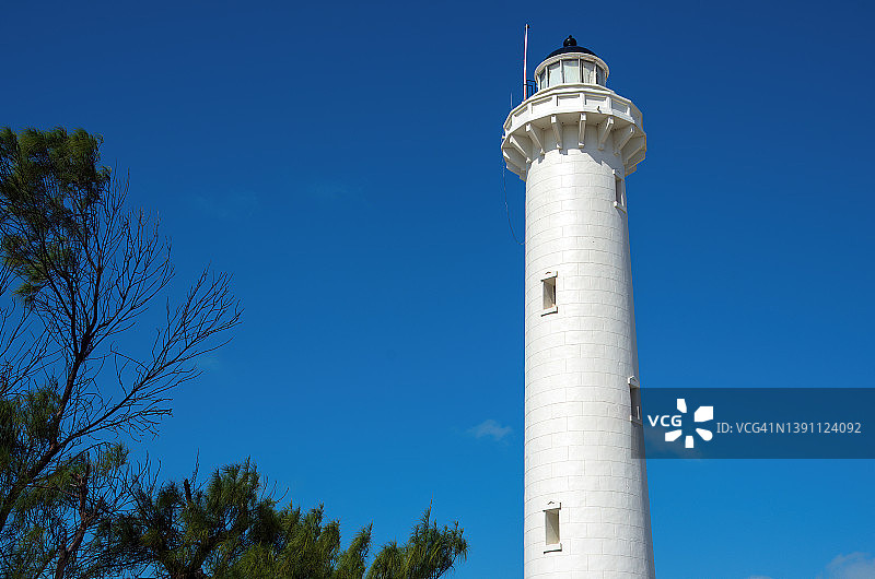 墨西哥尤卡坦半岛普罗格雷索灯塔图片素材