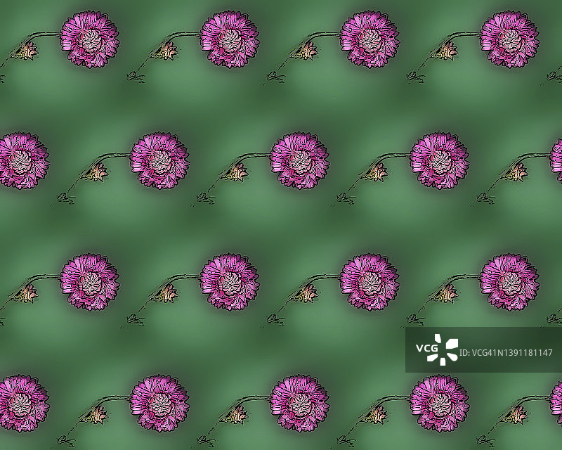 紫色花朵图案图片素材