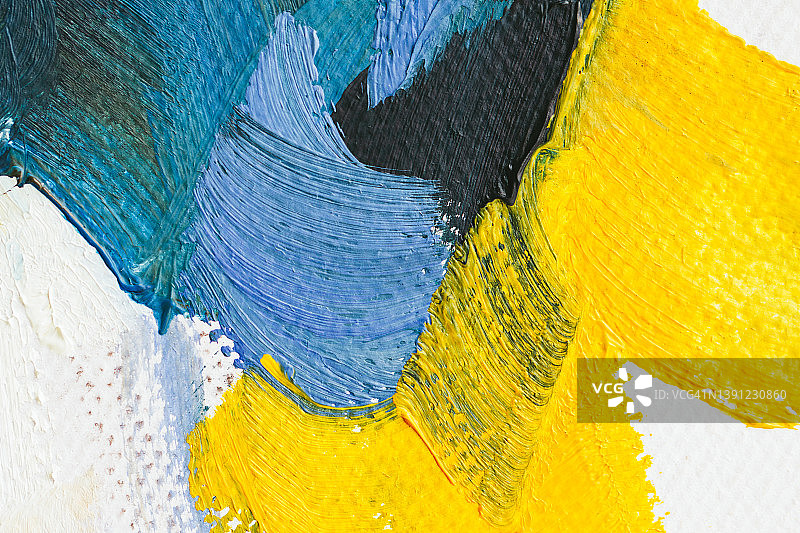 彩色帆布油漆纹理图片素材