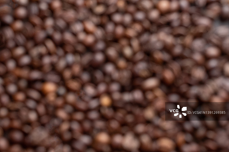 散焦咖啡豆背景图片素材
