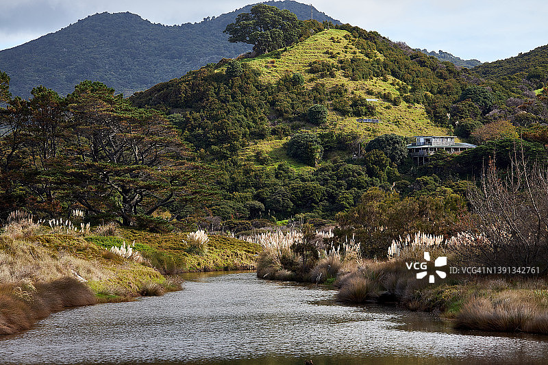 Medlands海滩河流图片素材