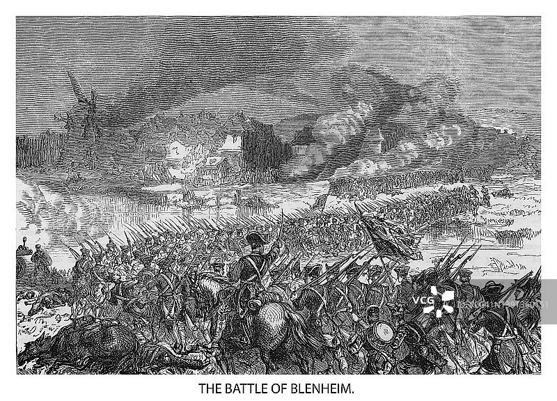 布伦海姆战役（1704年）：西班牙王位继承战争图片素材