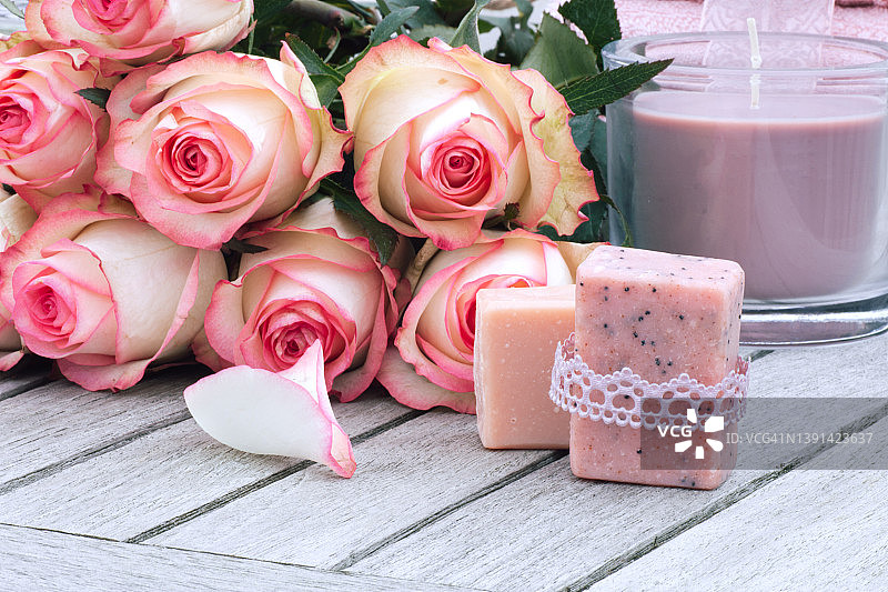 玫瑰花香氛图片素材