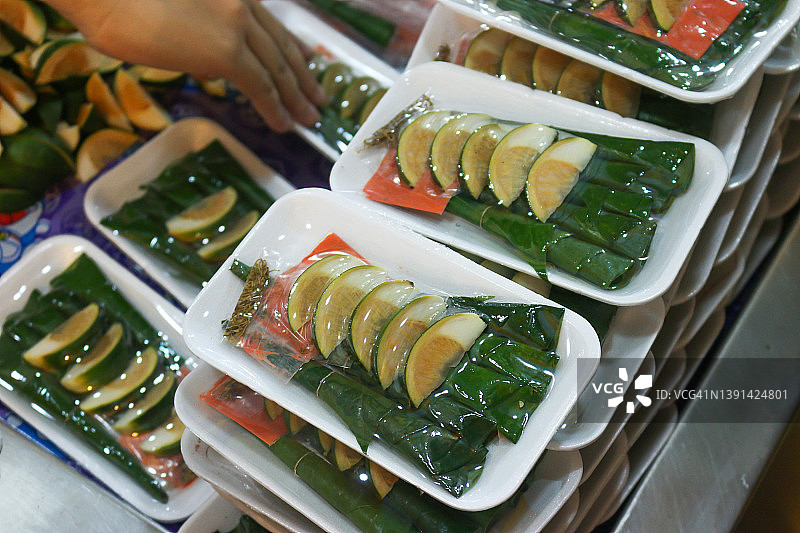 曼谷鲜花市场，坤敬图片素材