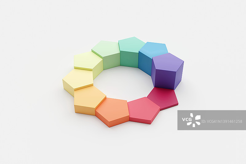 成功的十步阶梯图片素材