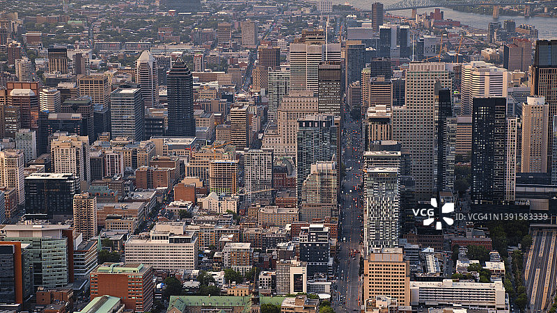 蒙特利尔市中心图片素材