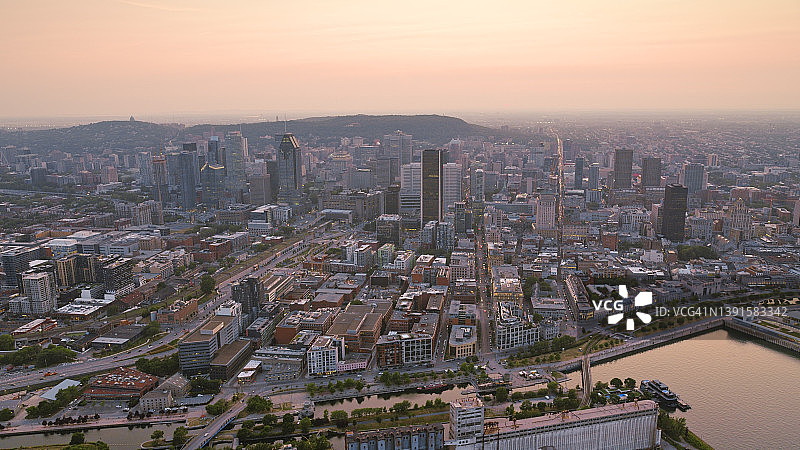 蒙特利尔市中心图片素材