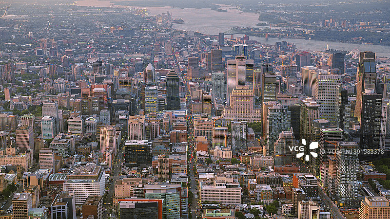 蒙特利尔市中心图片素材