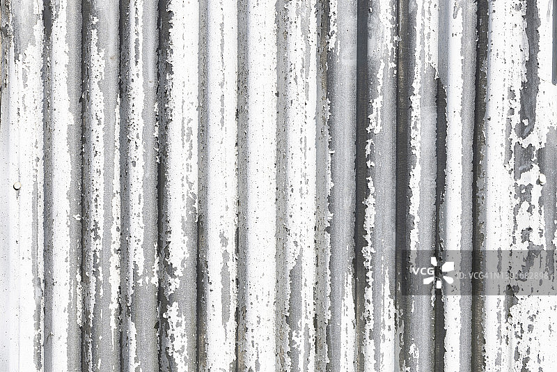 旧瓦楞铁板纹理背景图片素材