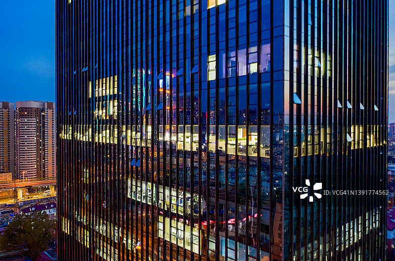 现代办公楼外观图片素材