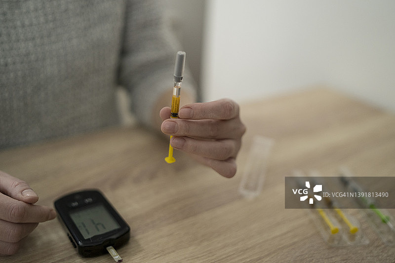 胰岛素注射图片素材