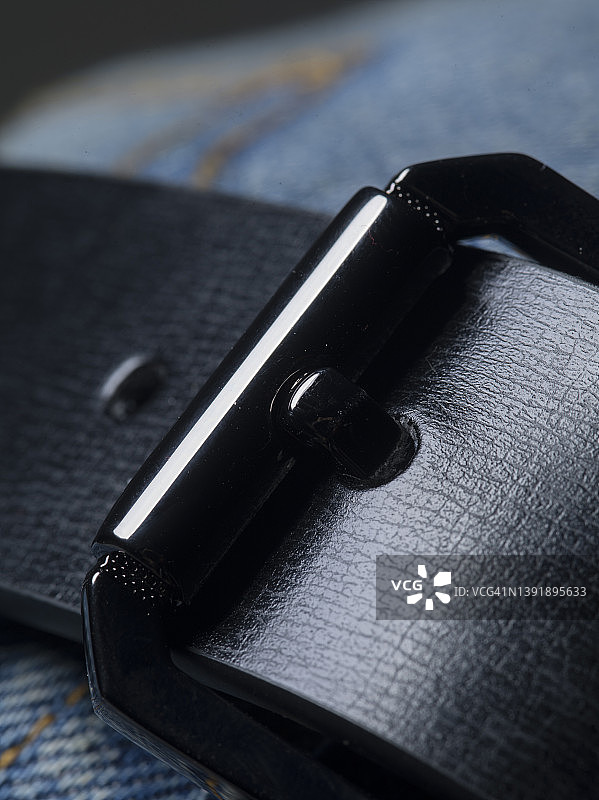 皮革腰带特写图片素材