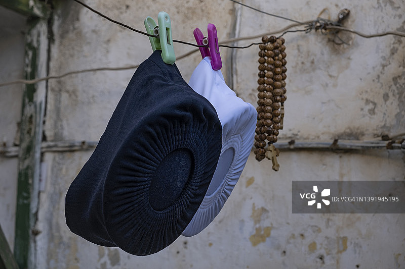 埃塞俄比亚修道士头饰图片素材