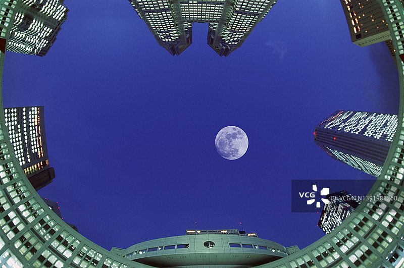 夜景建筑图片素材