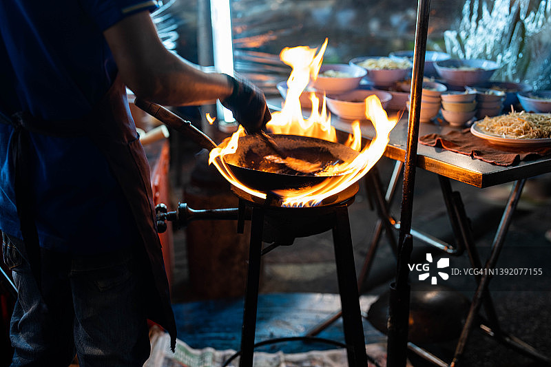 曼谷街头美食图片素材