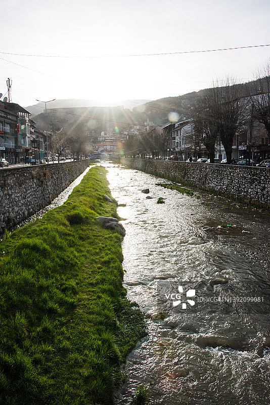 普里兹伦河图片素材