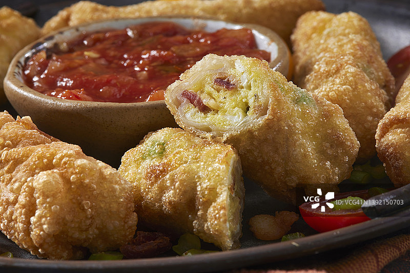 早餐蛋卷图片素材