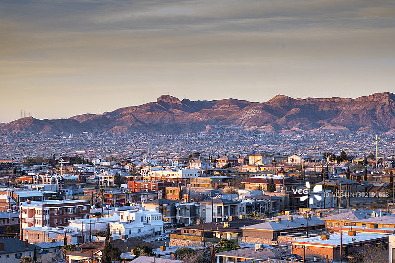 美国德克萨斯州埃尔帕索图片素材