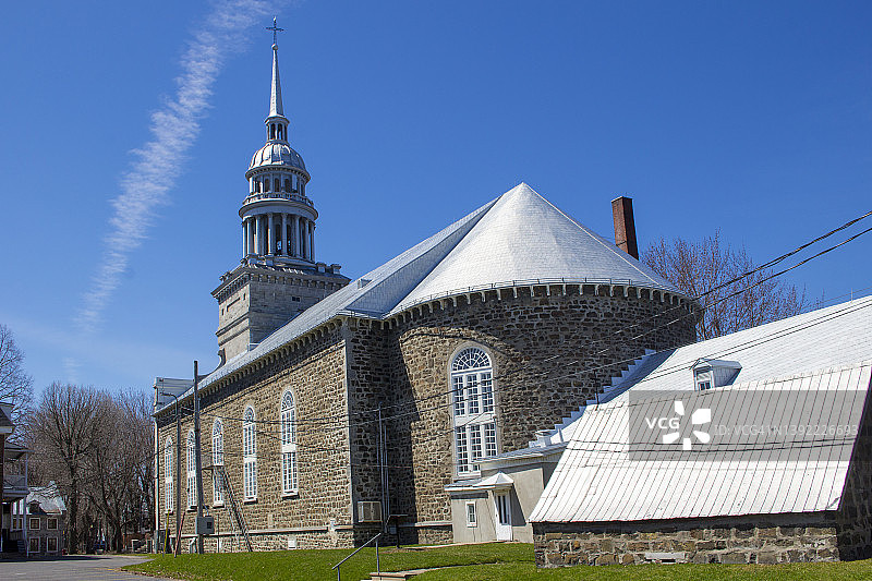 加拿大魁北克省拉普雷里圣母诞生教堂图片素材