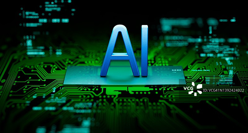 人工智能，神经网络技术图片素材