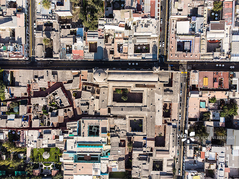 秘鲁阿雷基帕俯视图图片素材